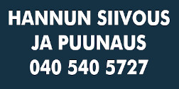 HANNUN SIIVOUS JA PUUNAUS logo
